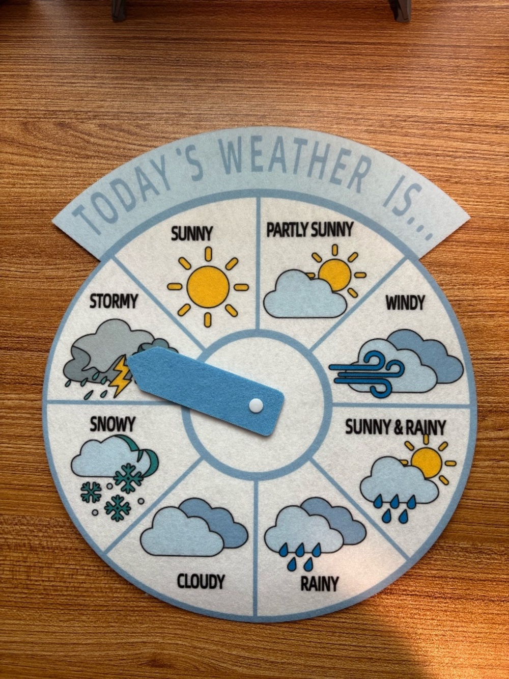Felt Weather Wheel